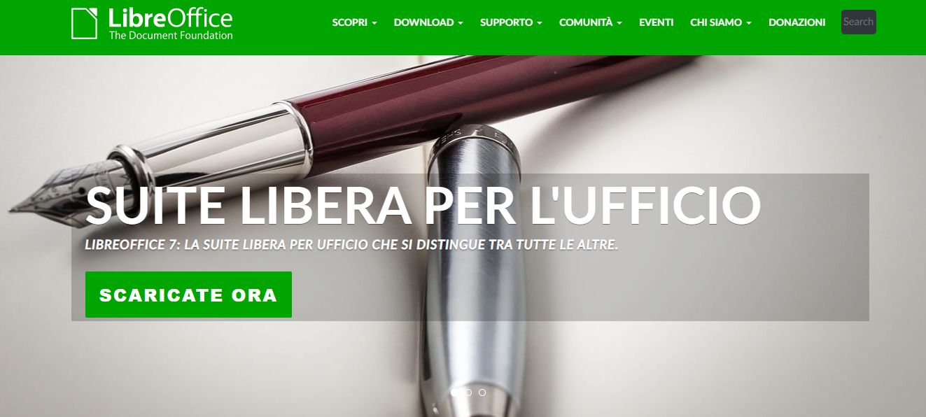 LibreOffice suite alternativa a microsoft office